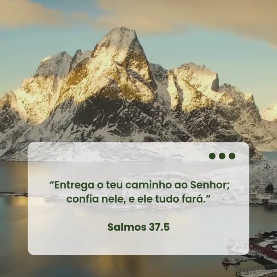 MensageirodaPa6's tweet photo. Salmos 37:5 OL
Entrega ao Senhor tudo o que fizeres; confia nele e ele te ajudará em tudo. 
☆ 
Psalm 37:5 KJV
Commit thy way unto the LORD; Trust also in him; And he shall bring it to pass. https://t.co/reWmi2hDav