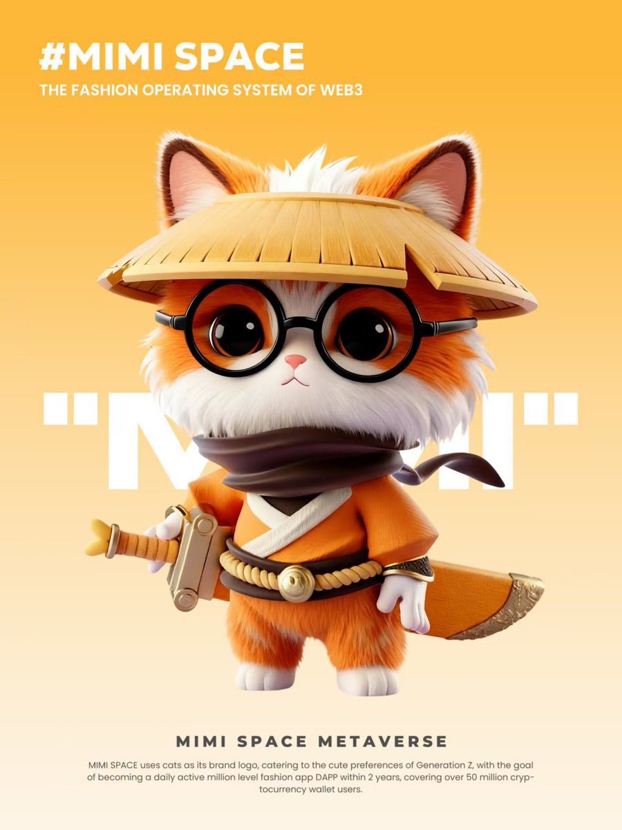 Mimispace_1's tweet photo. 🤝 MIMI SPACE – Cyber Cat: The most approachable feline building the strongest Web3 community.
#CommunityCat #Web3Fam #MimiSpace #CyberCat #CryptoCrew https://t.co/LdkvRQmM4h