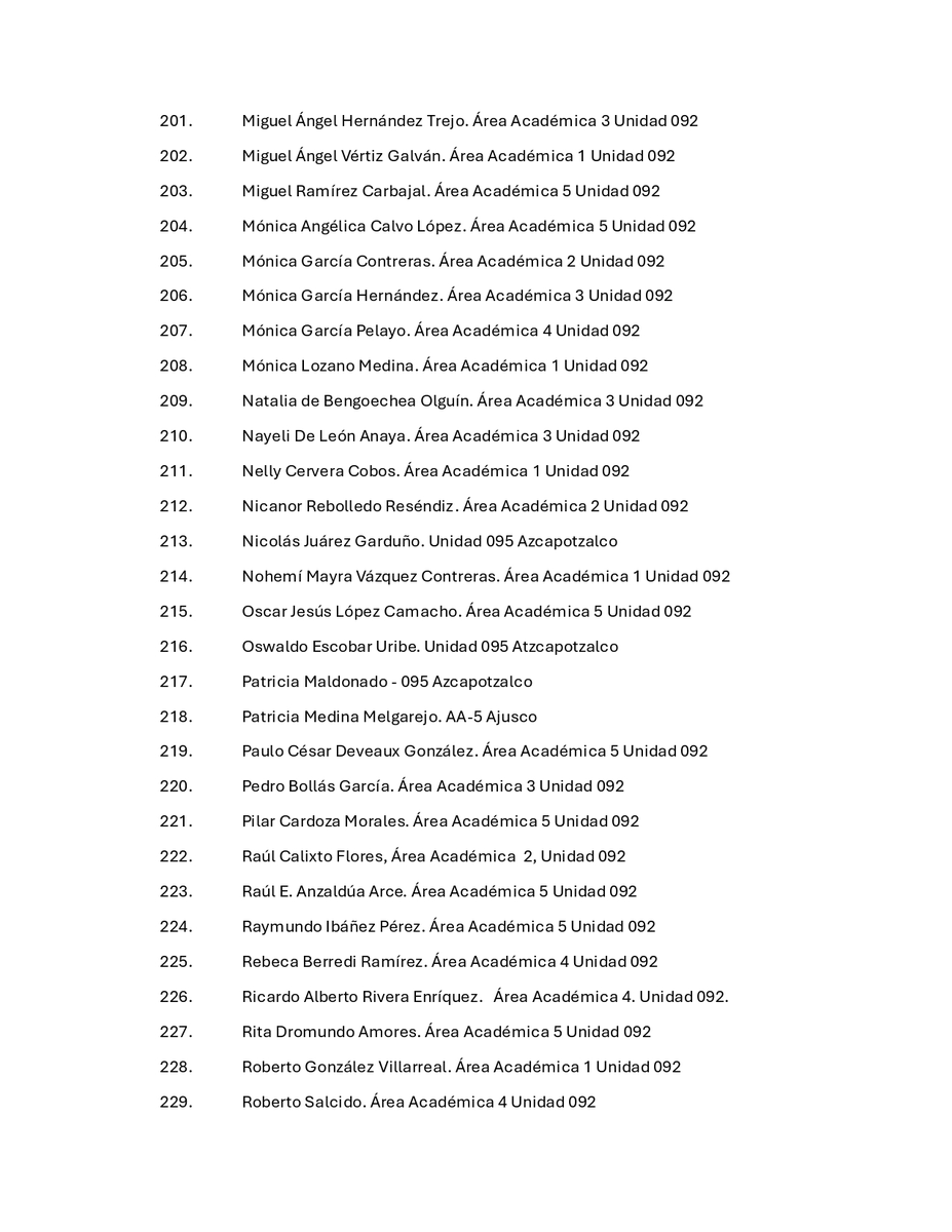 Comisión de Comunicación Asamblea de Académicos tweet media