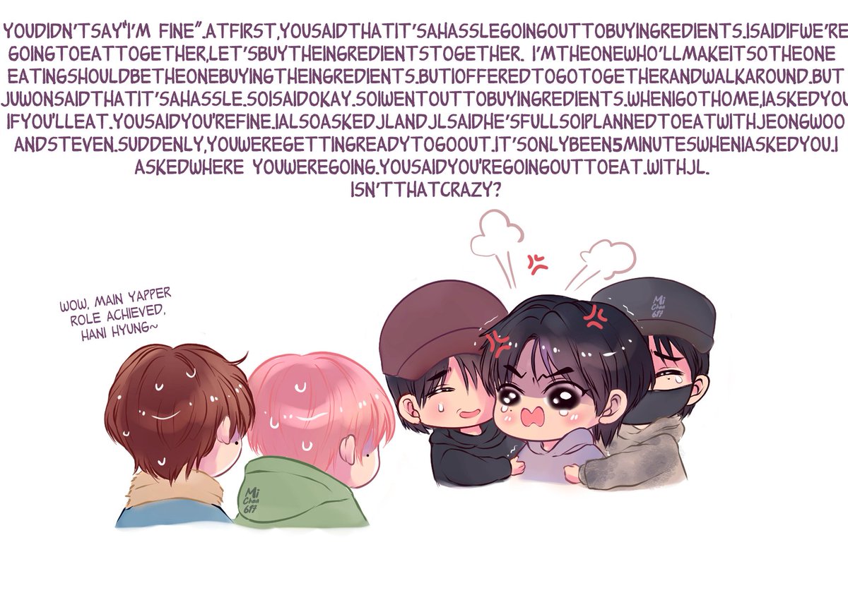 Michan617's tweet image. Hani main yapper😂

#AHOFanart