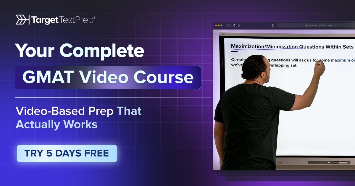 TargetTestPrep's tweet image. At TTP, we know that many #GMAT students prefer to learn by watching and listening. That is why we created the TTP OnDemand GMAT Masterclass, a comprehensive video-based course designed to make even the most complex topics easy to understand. Try for FREE: ow.ly/TElc50WpP0M