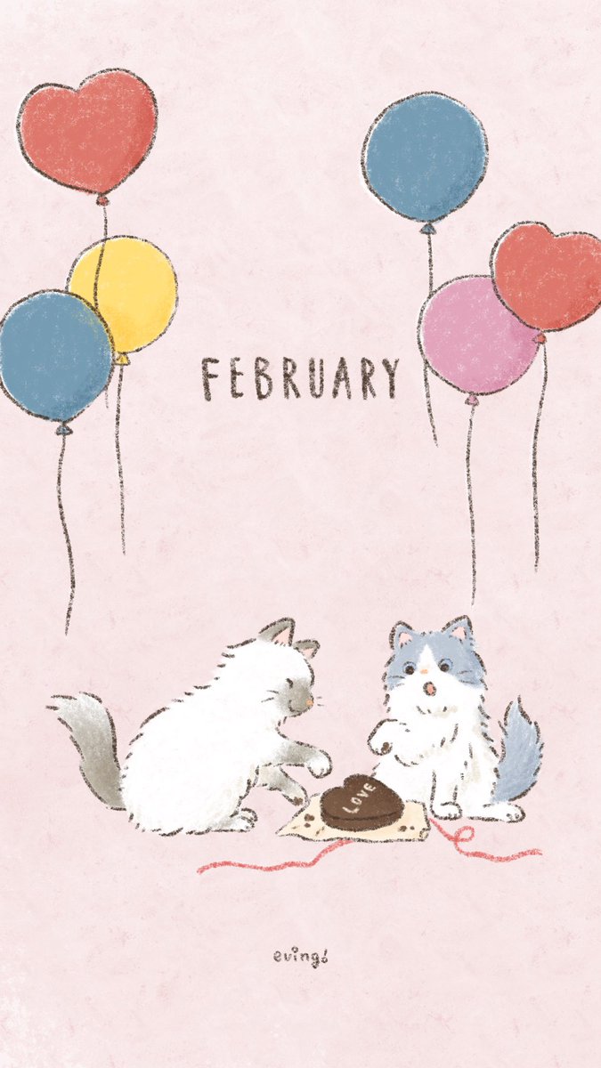 まさかの4年前の2月壁紙でした😳
今年もたくさんイラスト見てくださりありがとうございます🙇‍♀️✨

 #今年も残りわずかなので今年一番伸びた絵を貼る