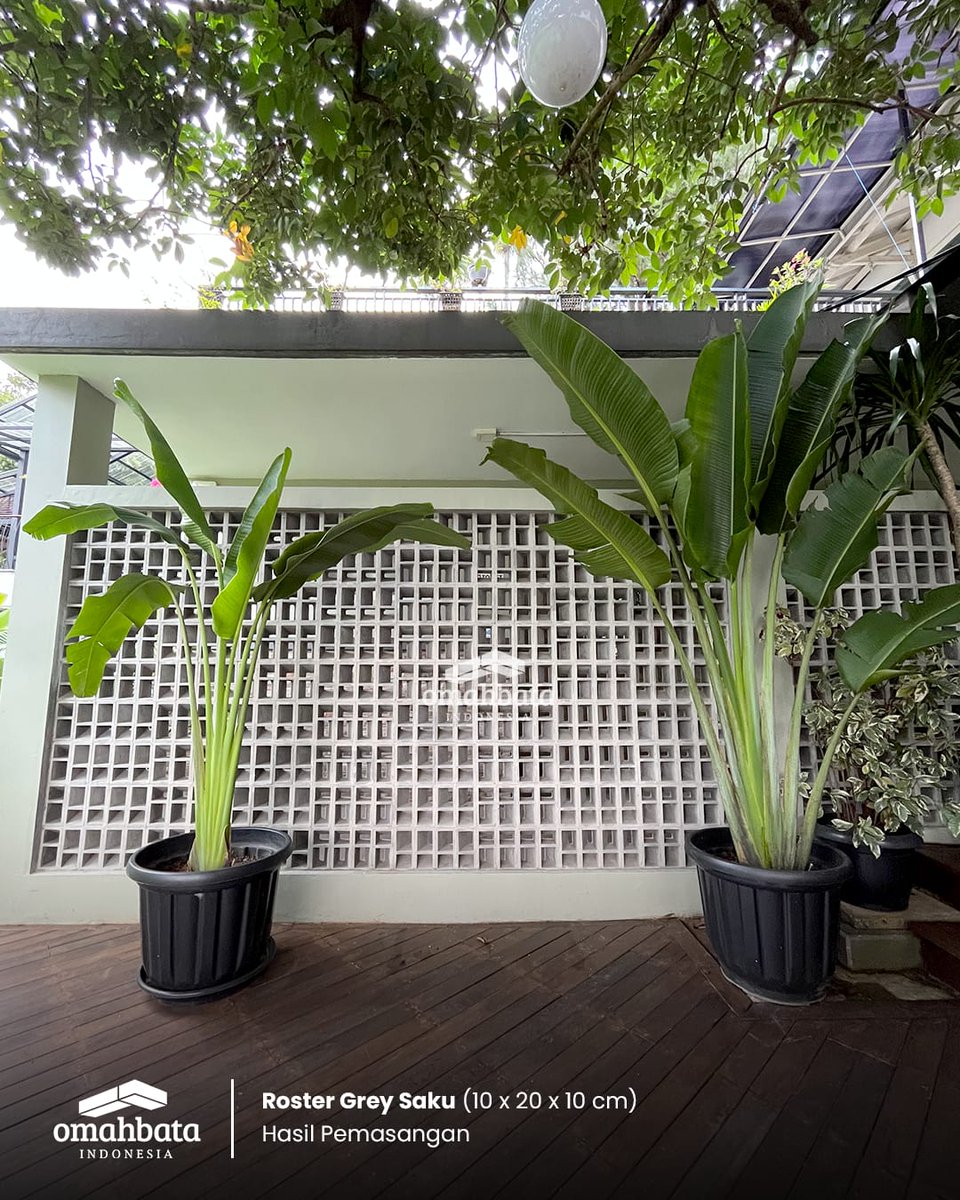 omahbata's tweet photo. Roster Grey Saku hadir dengan desain modern minimalis yang memberikan sirkulasi udara alami dan tampilan elegan pada bangunan. Suasa yang sejuk pada cafe tersebut sangat cocok perpaduan material alami seperti roster saku.
-----
#Roster #pabrikRoster #tokoroster #rosterCustom https://t.co/PhPNCZFS2W