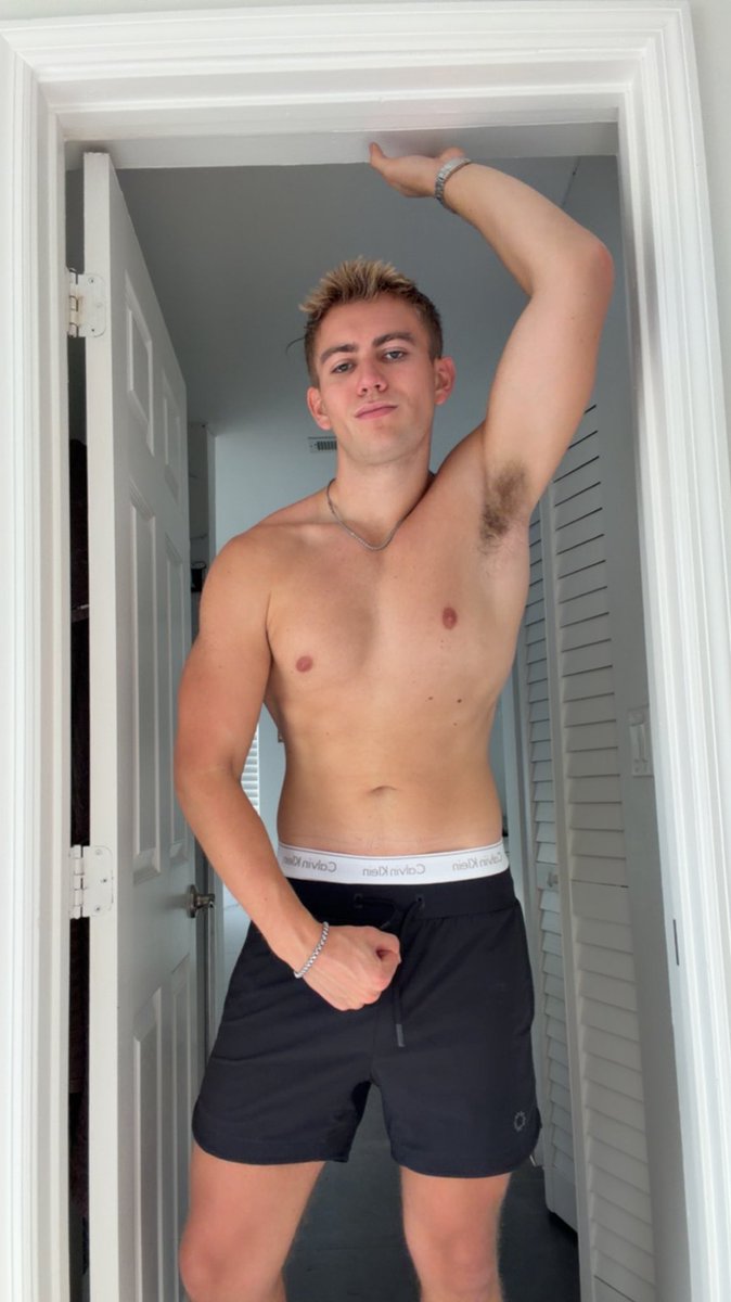 Who wants to see the whole video in the white CKs😈