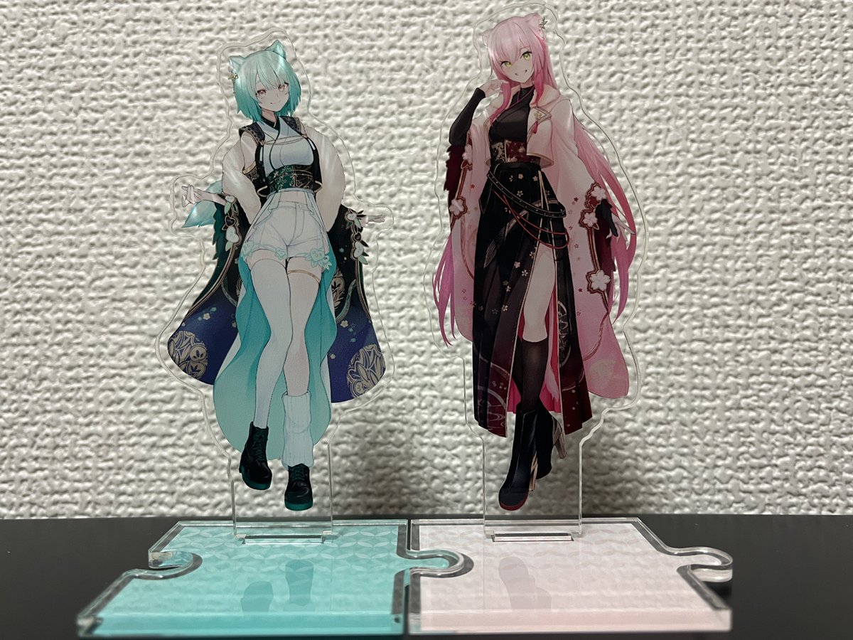 キービジュアルアクスタ届いた！うおおおおお！！！ビジュ良すぎンゴね