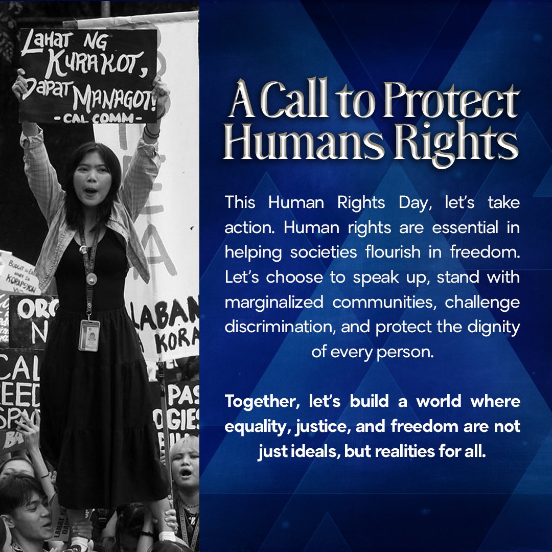 Diverse. Unique. Equal. Every human being deserves the same rights and the same dignity. No exceptions.

#HumanRightsDay 
#EqualityForAll 
#ISAngUNESCO 
#BuildPeaceByPiece 

Write-up and Caption by: Precious Magat
Board by: Frances Tongco