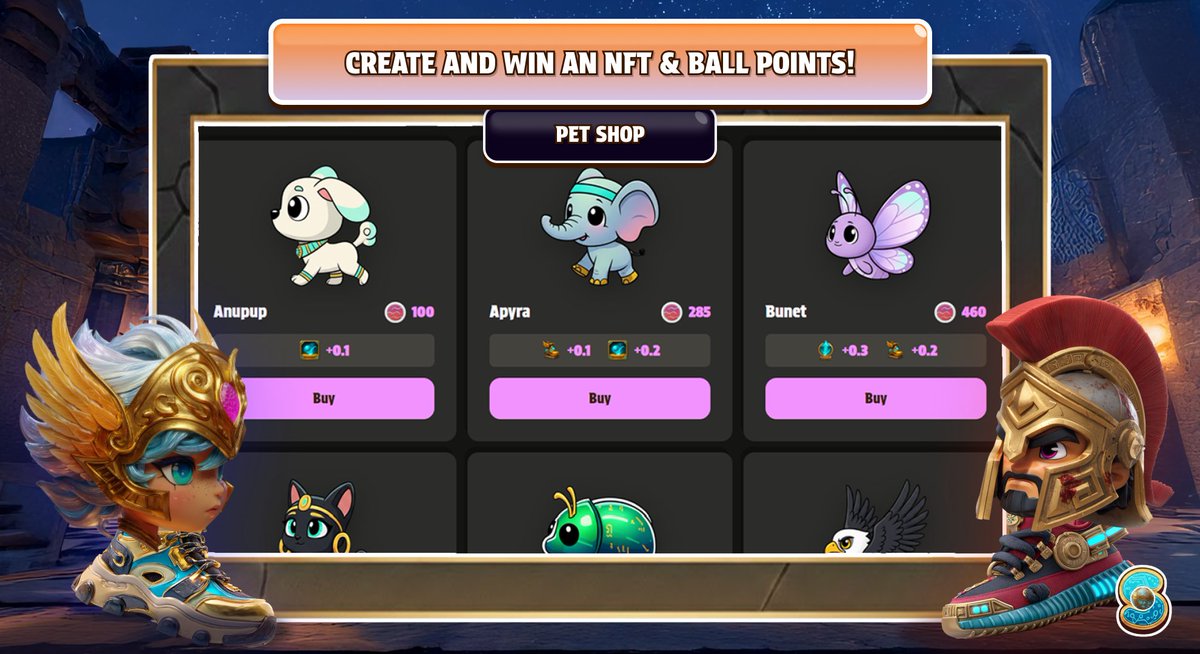 Step forth and rise ⚡
Show us your SEI Baller content and claim divine rewards.

Rewards:
🏆 GRAND PRIZE: 1 Sei Baller NFT + 20,000 Ball Points
🏆 2nd: 10,000 Ball Points + 10 Tickets
🏆 3rd: 5,000 Ball Points + 5 Tickets

The SEI Baller NFT Shop has opened its gates. 🏛️🔥