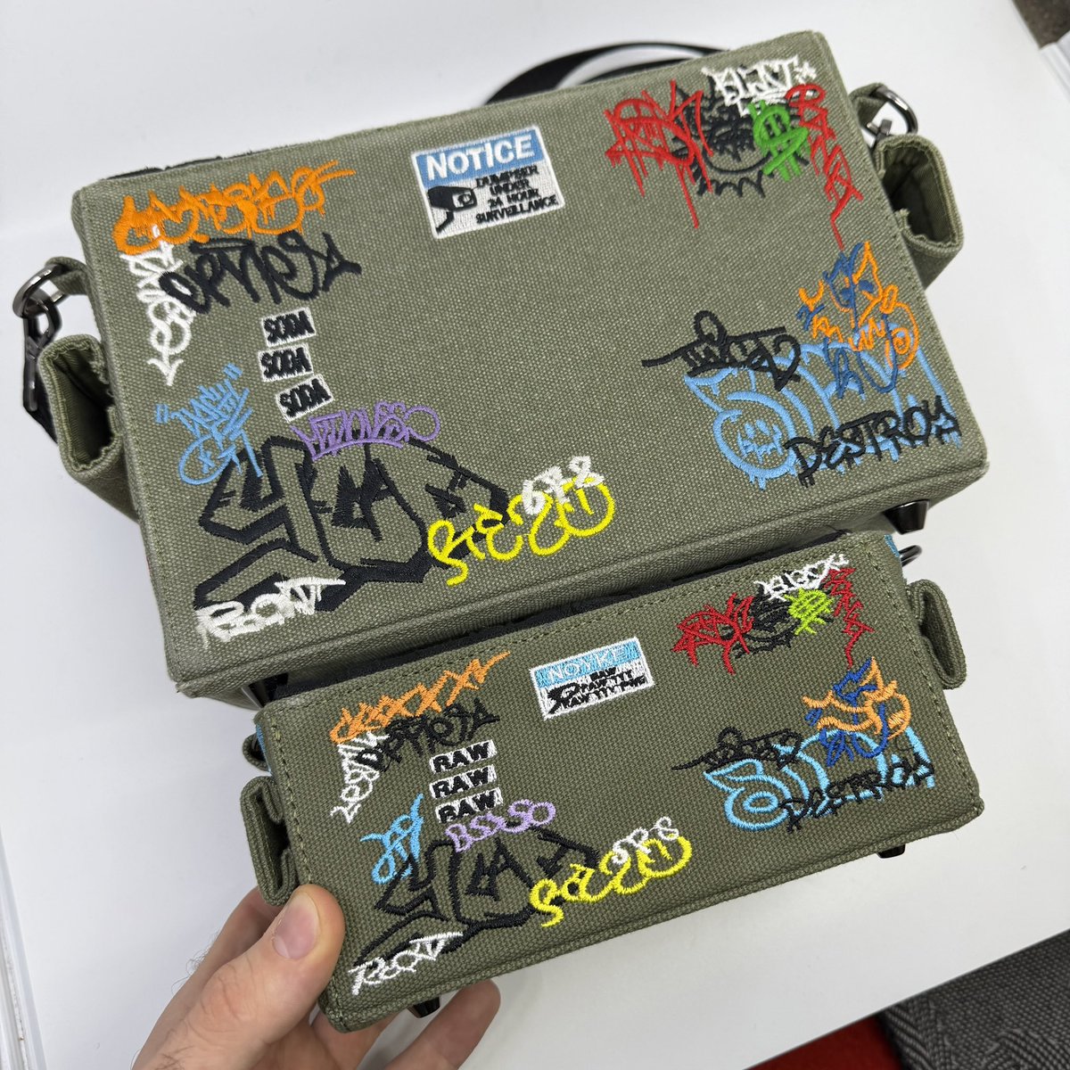 nellaf's tweet image. i ordered a knock off version of my bag it finally came in here’s the comparison 💀