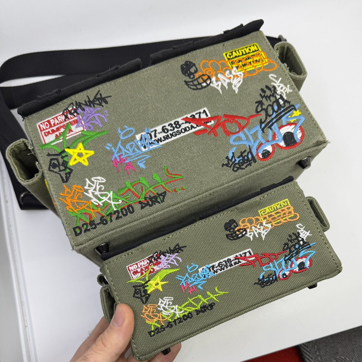 nellaf's tweet image. i ordered a knock off version of my bag it finally came in here’s the comparison 💀