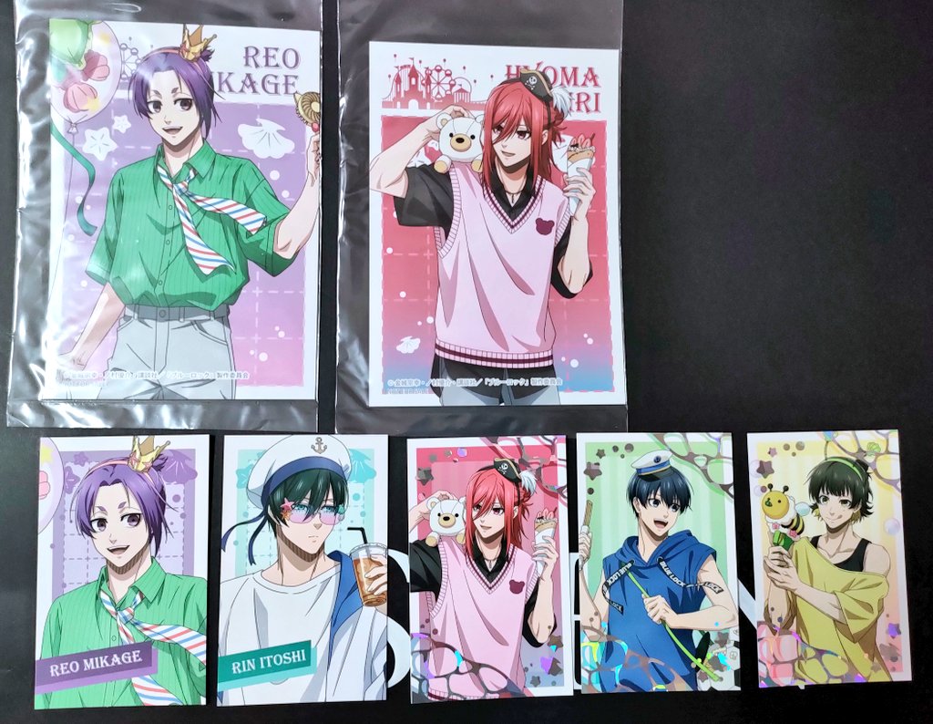 交換】ブルーロック テーマパークver. アニメイト購入特典ブロマイド