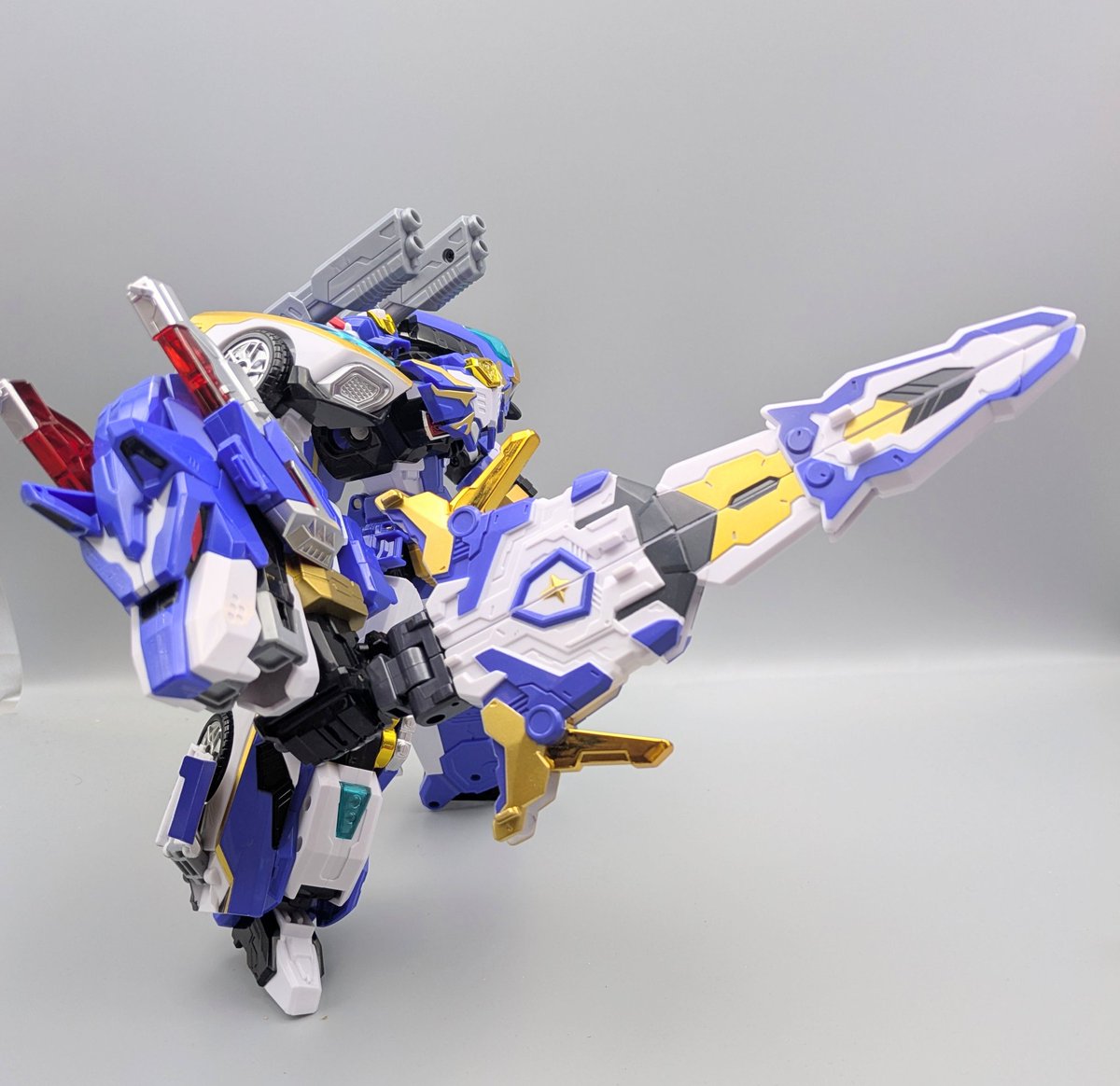 トリニティソードを装備(強引)　#メタルカードボット