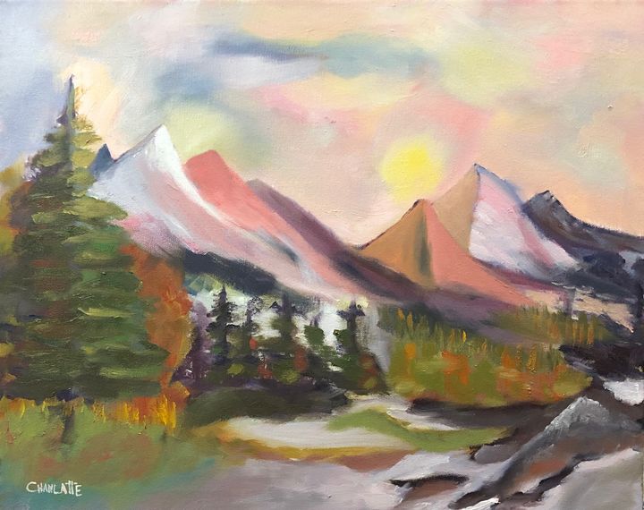 Art of the Day! "Winter 2018". Buy at: ArtPal.com/machanlatte?i=…