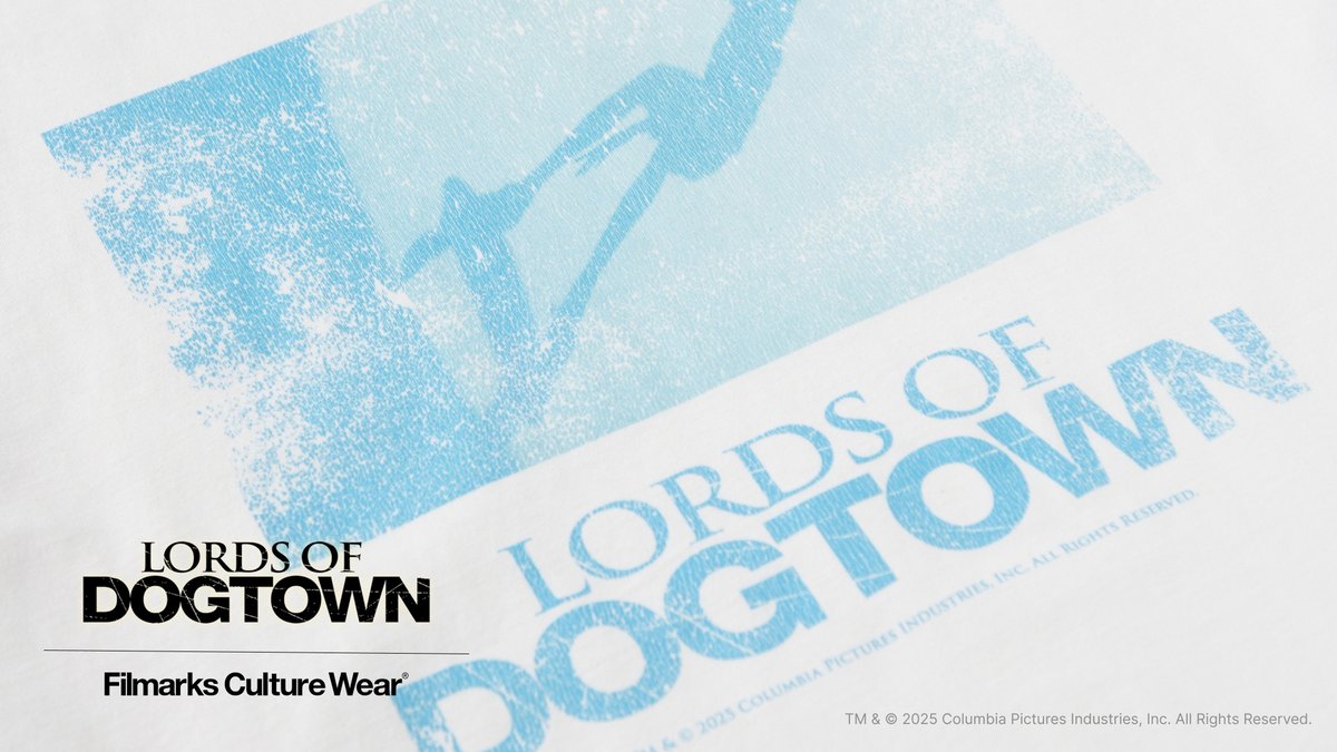 日本公開20周年記念🎬
『ロード・オブ・ドッグタウン』👟🛹
━━━━━━━━━━━━━━━━━━

映画とスケートカルチャー双方のファンから長く愛され続ける名作の
限定Tシャツ発売決定🙌 販売は2月上旬予定。

商品はこちらから👇
store.filmarks.com