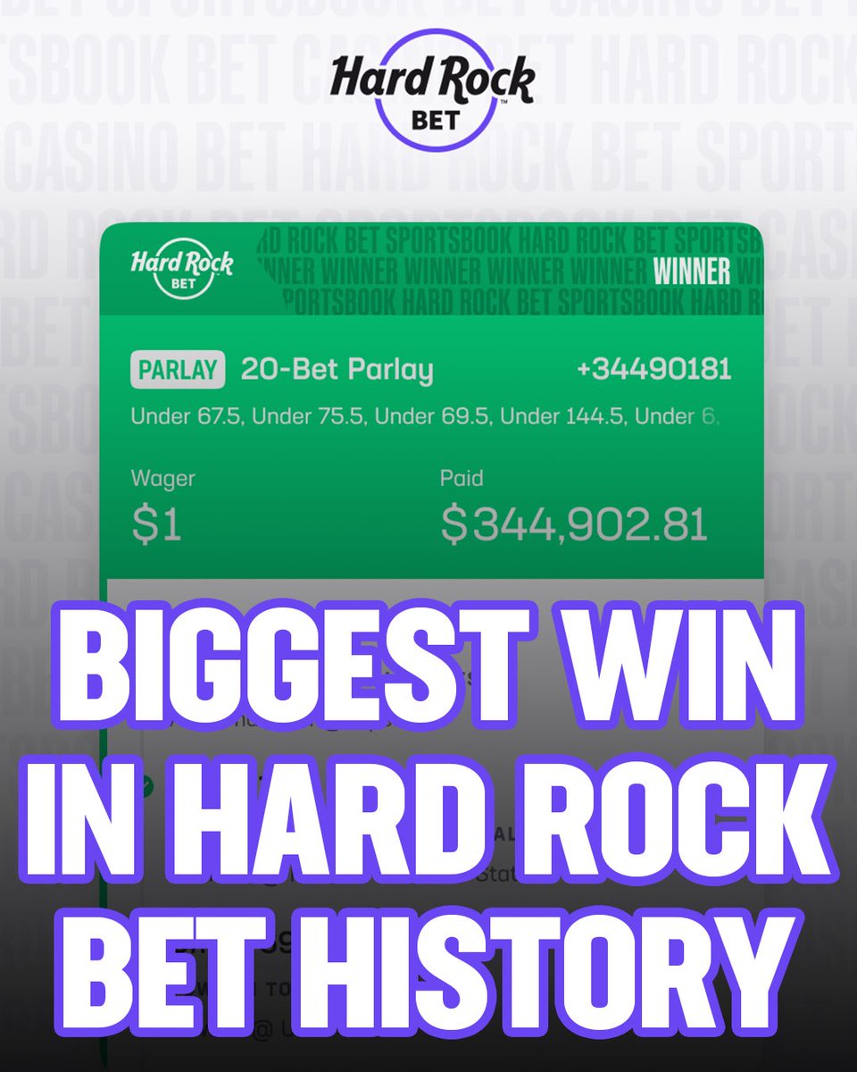 Hard Rock Bet tweet media