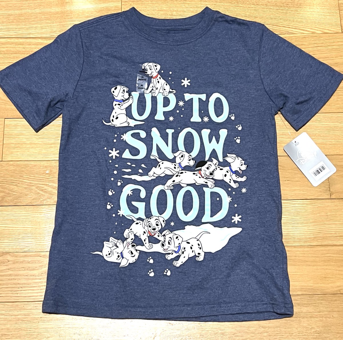 TeriE's tweet photo. NEW #DisneyStore #101Dalmatians T-Shirt Up to SNOW Good #Puppies Youth M 7/8 NWT https://t.co/lkiOxe8R39
#disneygifts #disneyshirts #disneydalmatians #101DalmatianStreet #disneygiftideas #disneytshirts #uptoSNOWgood #disneygraphictshirts #disneyteeshirts #stockingstuffers #gifts https://t.co/Az2OQIRtsM