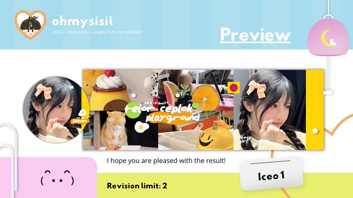 ohmysisil's tweet image. Help repost yaa, terima kasih 😻

Aku punya layout ready stock rs gg imut segar wonhee dan leeseo yang bisa ditake sekarang juga melalui dm 💌 ^___^

#zonauang