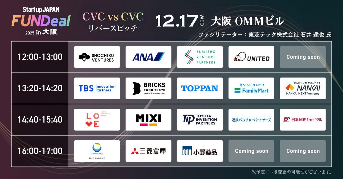 内田多@CVCとスポーツベンチャー tweet media