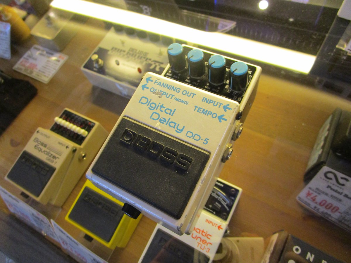 【中古】BOSS ボス DD-5 デジタルディレイ エフェクター Yahoo!オークション -「boss dd5」の落札相場・落札価格