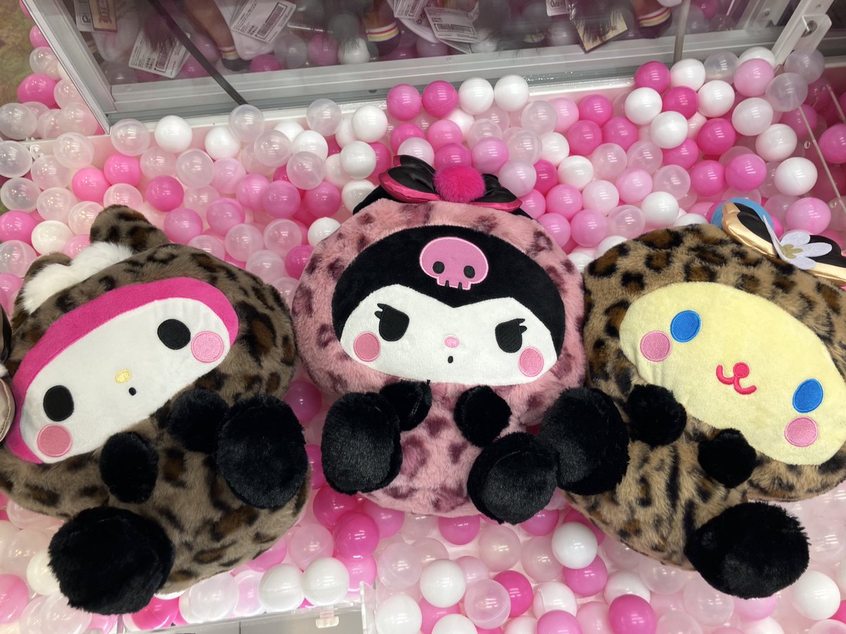 景品入荷情報】 #サンリオ キャラクターズ ギャルらび♡BIGぬいぐるみ