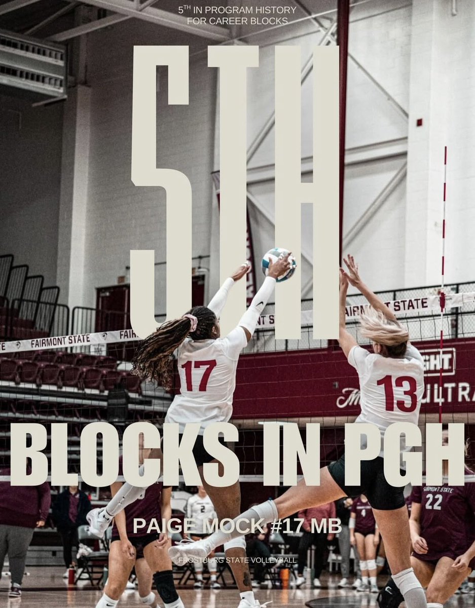 PaigeDMock's tweet photo. 5th in Program History for Career Blocks🏅 https://t.co/ZCRzVsSIow