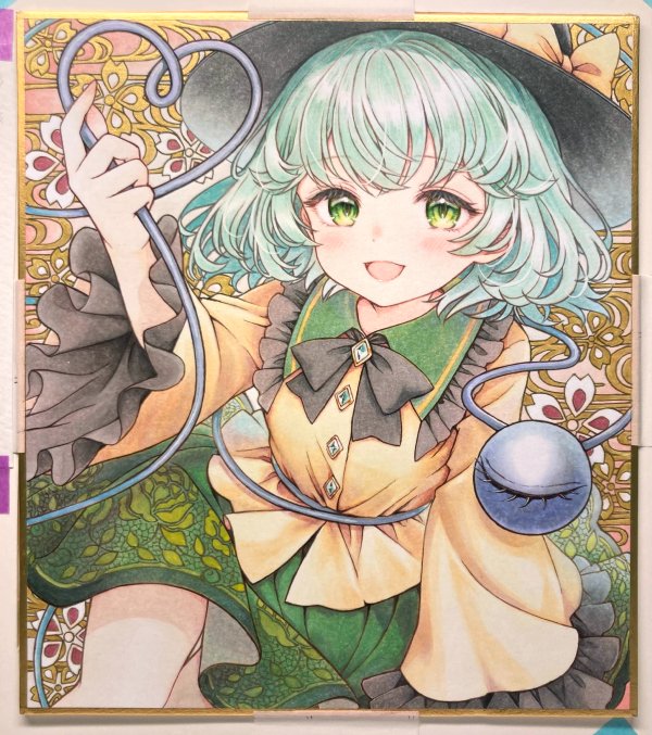 マルチライナーで主線を描いた後に
鬼のように消しゴムをかけても
消しきれなかった芯が溶け出してくることがある
「あぁ、思ってもいない良い効果が出た！」
って思うようにしてる（暗示）