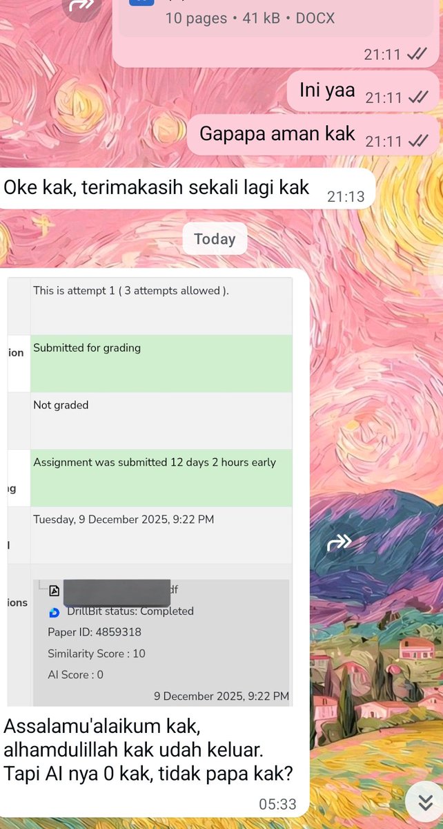 Paraphrase Drillbit & Cek Ai tweet media