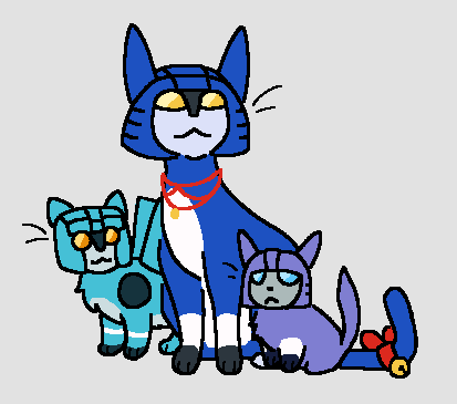 cliffhoundraj kitties (inspo from <a href="/mada_mada_miu/">MadaMadaMiu</a>)