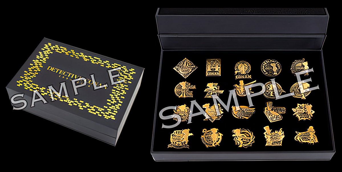 ムービーマークデザイン ピンバッジコレクション劇場版名探偵コナン 20周年記念 劇場版 名探偵コナン》 20周年の時に好評だった為、劇場版30作品に到達