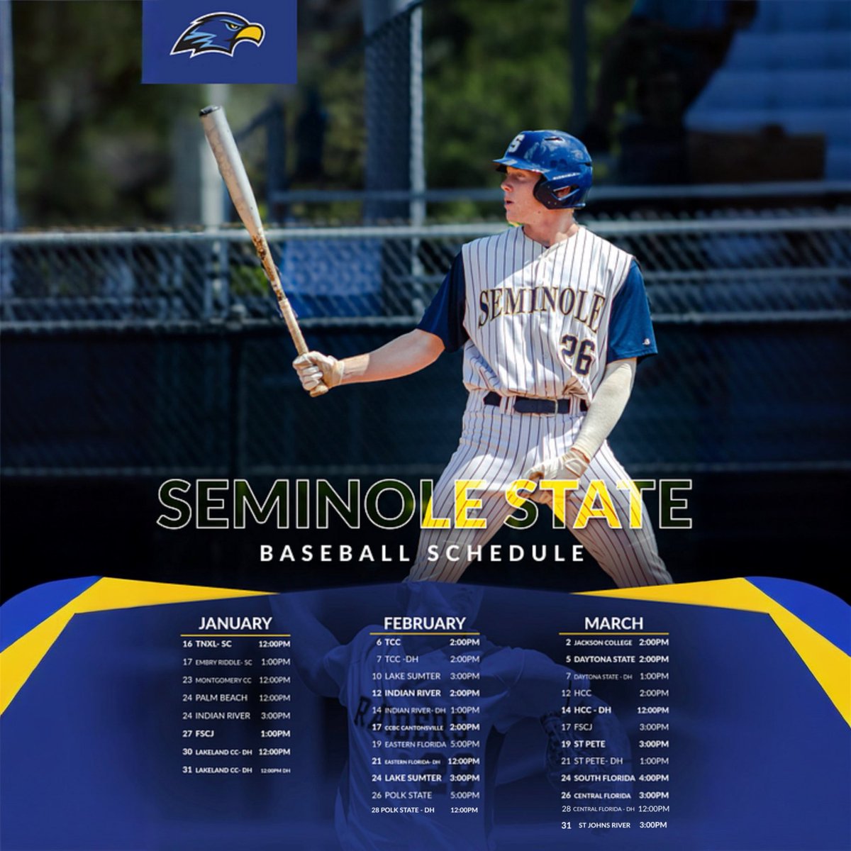 Seminole State Baseball tweet media