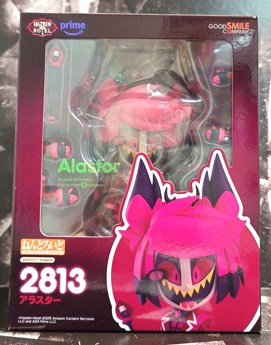 新品未開封 Hazbin Hotel ねんどろいど アラスター ハズビンホテル