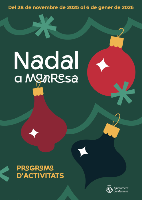 📅 Els dies 𝟏𝟑 𝐢 𝟏𝟒, la 𝐅𝐢𝐫𝐚 𝐝𝐞 𝐒𝐚𝐧𝐭𝐚 𝐋𝐥ú𝐜𝐢𝐚 omplirà els carrers de #Manresa de màgia 🎉 Vine a gaudir de tallers infantils, nadales, decoracions nadalenques, artesania… i molt més!
<a href="/FiradeManresa/">FiradeManresa</a> 

👉+ info
firamanresa.cat/web/menu/9216-… #SomFires