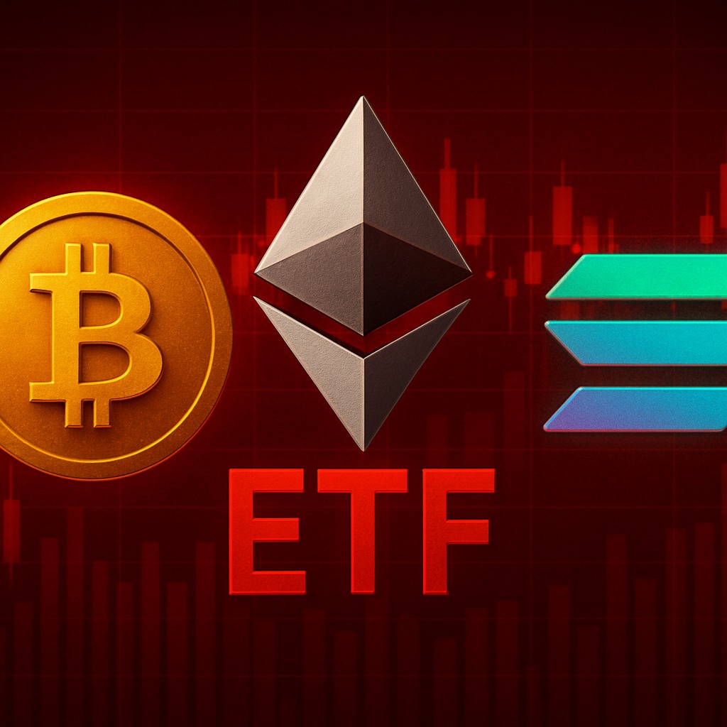 BITCOIN, ETHEREUM, AND SOLANA ETF FLOWS SHOW MIXED BUT IMPROVING PICTURE Bitcoin  ETFs saw modest daily inflows of +192 BTC ($17.38M), while remaining  slightly negative over the week, and Ethereum ETFs flipped