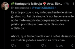 puercoalopecico's tweet image. 13. Numinosa/Fantagoria.

Además de defender al Doomentio, justificó hacer dibujos de niños desnudos e intentó darle la vuelta diciendo "si te da asco, tú eres el pedo" como si no lo fueran a los que en sí les gustan esas cosas LOL.

Más info:
youtu.be/2X1O7wa5NYA?si…