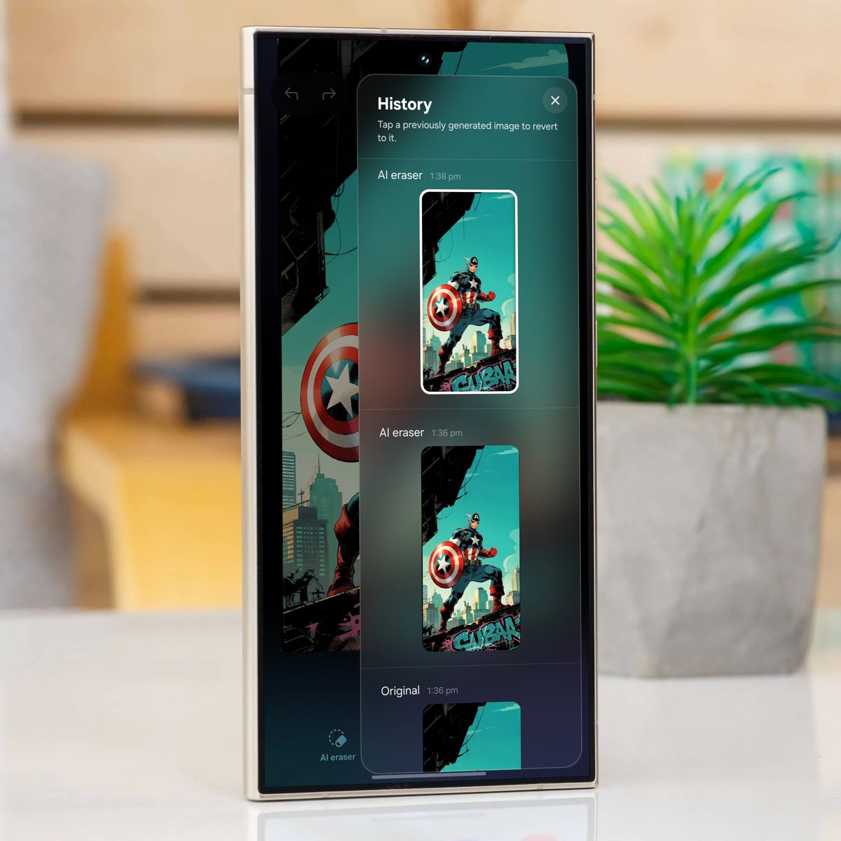 iRaj_r's tweet image. In One UI 8.5, Samsung added a full edit history in the Gallery app 🔥
You can now see every change you’ve made to a photo.... and jump back anytime. Super useful feature!