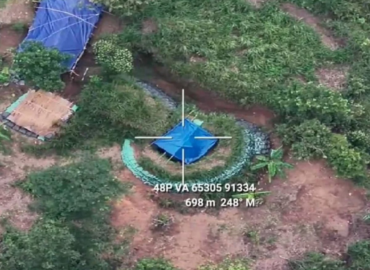 Khmerally's tweet photo. Cambodian forces are using the Preah Vihear temple grounds as a military operations area, employing it as a firing point for mortars, artillery, and anti-drone systems. 

Therefore, Thai forces have the right to use self-defense measures to neutralize Cambodia’s weapons or military capabilities.

#CambodiaOpenedFire 
#Cambodiafakepeace 
#hunsenwarcriminal