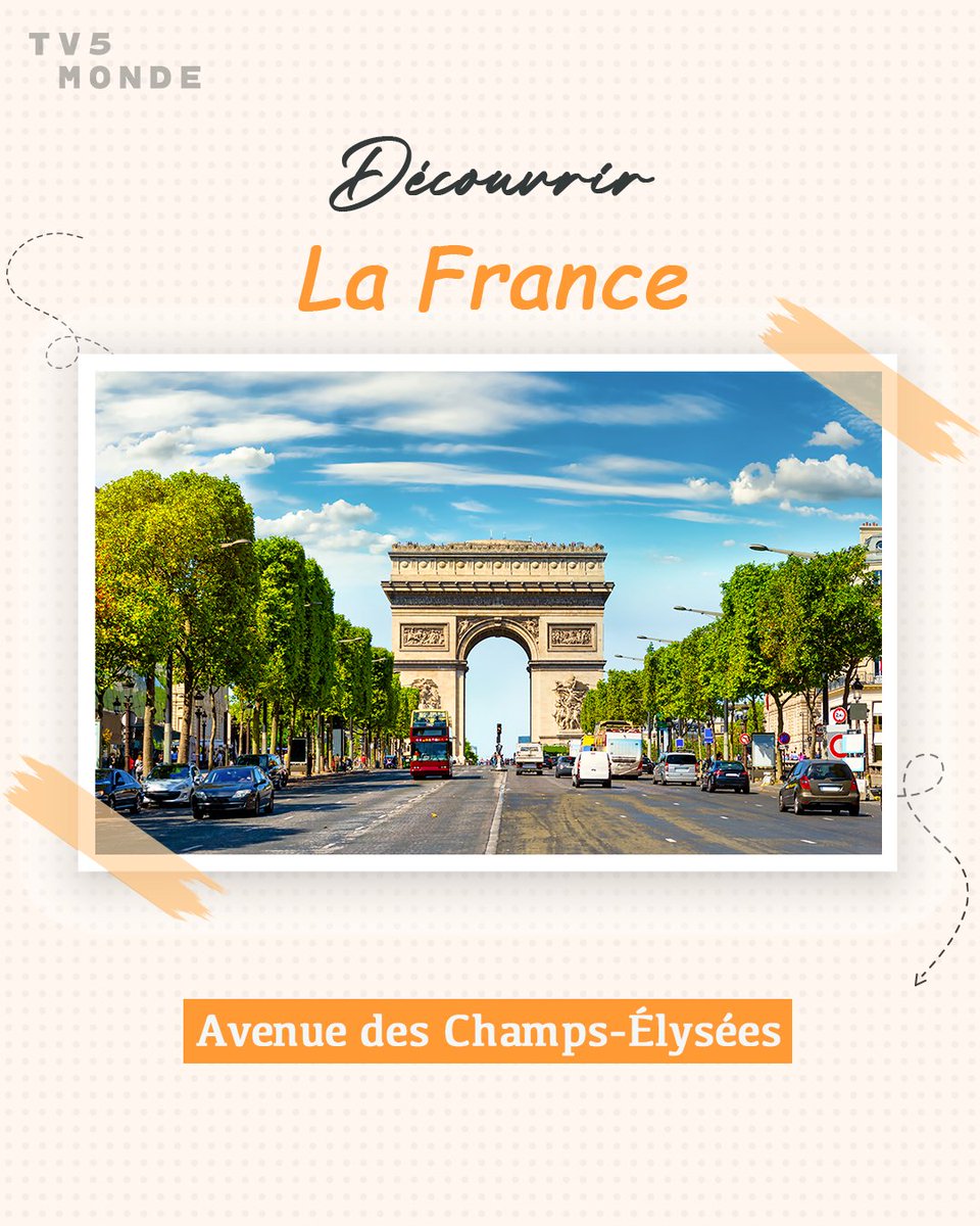 [ #프랑스타임캡슐 Découvrir la France ! ]

파리 8구에 위치한 거리로 루브르에서 개선문까지 이어지는 역사적 중심.

📸 샹젤리제

#프랑스숨은명소