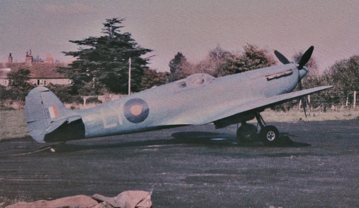 TODAY IN 1941

Sandy found himself in the air for the first time in a while, it was not to be without challenges:

“Mission 25 - Spitfire AA806

Airborne from Benson at 10:45 with only one mud flap, as one was lost; result: one lens covered with mud. Set course for Clacton but