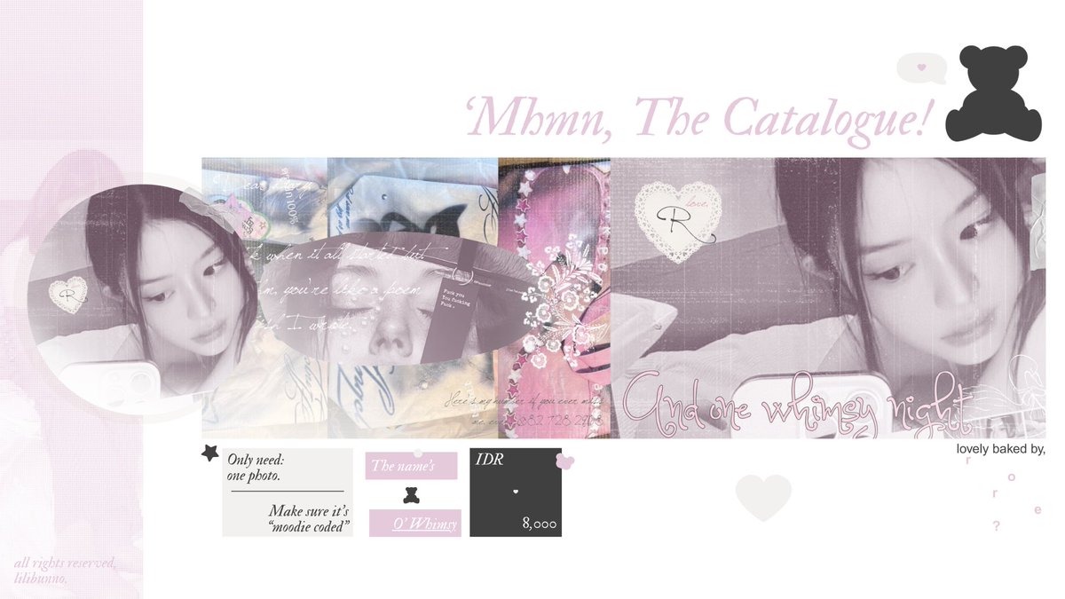 LiLiBUNNO's tweet image. 🎼 ring-a-ring! hello, li’l aegi ૮ ․ ․ ྀིა
( help repost, #zonauang tysm! )

heio, am back with nü bae! :3 would you mind take a look at my baby right here, teman-teman. meet: o’ whimsy. :9 please love her as much as i am. scroll &amp;amp; alt for more, xo.