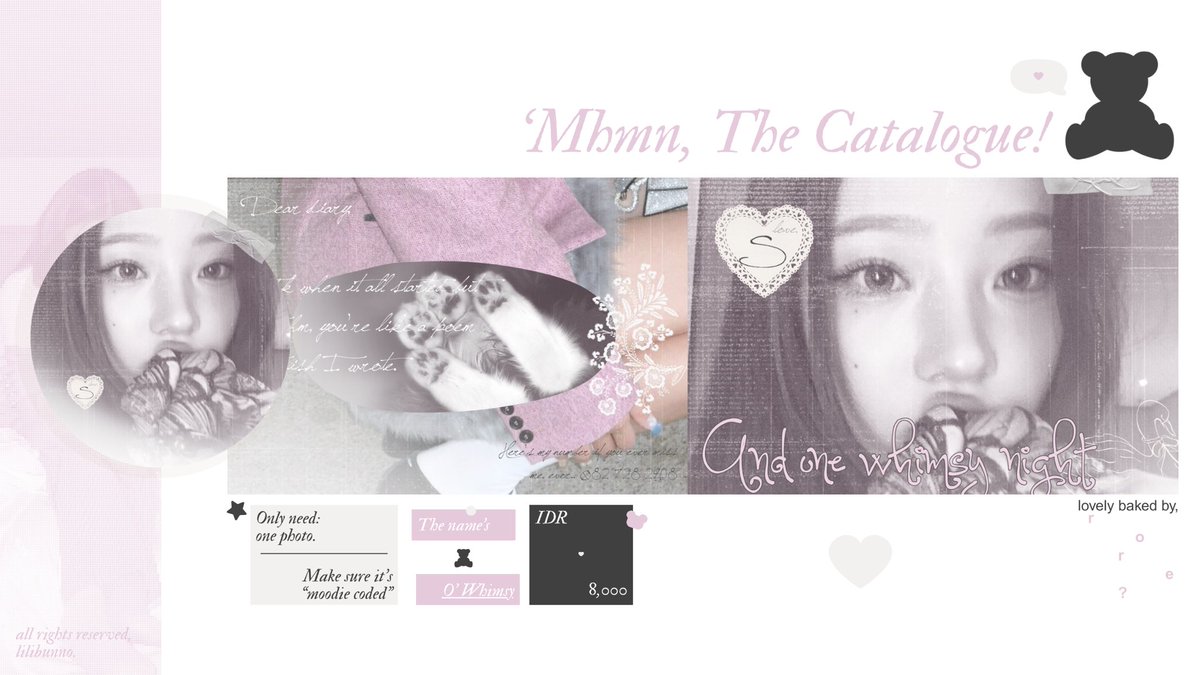 LiLiBUNNO's tweet image. 🎼 ring-a-ring! hello, li’l aegi ૮ ․ ․ ྀིა
( help repost, #zonauang tysm! )

heio, am back with nü bae! :3 would you mind take a look at my baby right here, teman-teman. meet: o’ whimsy. :9 please love her as much as i am. scroll &amp;amp; alt for more, xo.