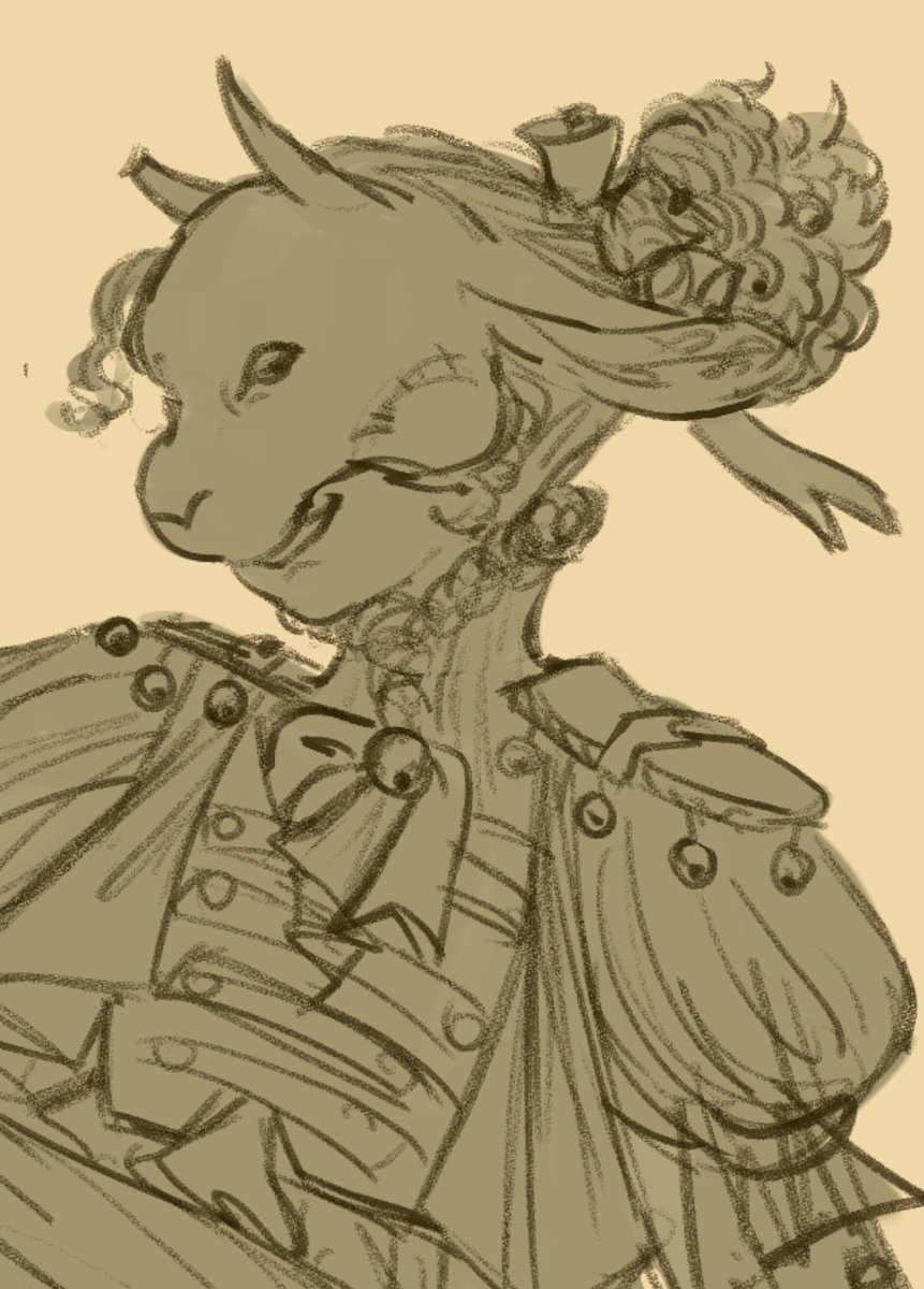 ilona_chan3's tweet image. WIP 🐐 #Yaelokre #Meadowlark