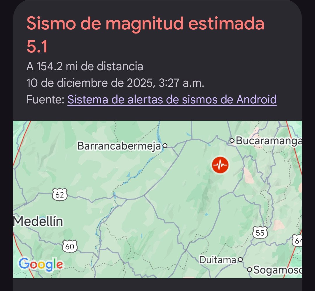Pensé que estaba loca, pero Google lo confirmó y ese temblor me despertó.