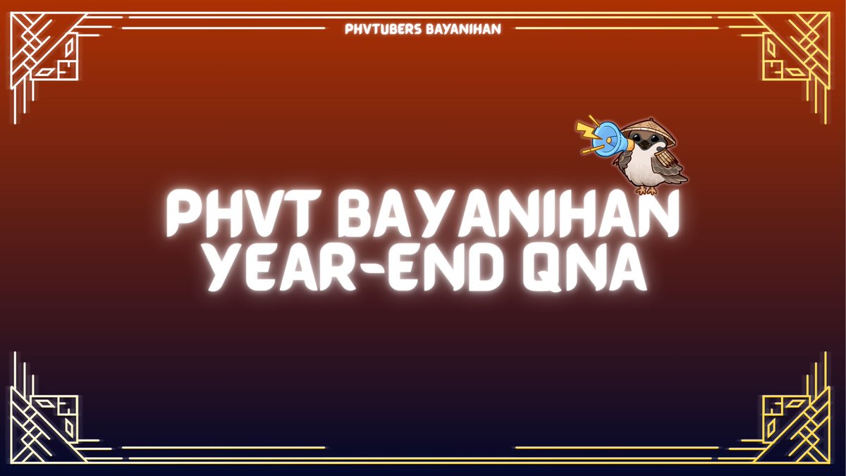 PHVTBayanihan's tweet image. It's been 6 months since the PHTubers Bayanihan revamp!

A lot of collabs, and good morning messages has been sent in the server. It is time to look into what is in store for the year 2026!

Send questions that will be answered on stream by the Bayanihan staff in the form below⬇️