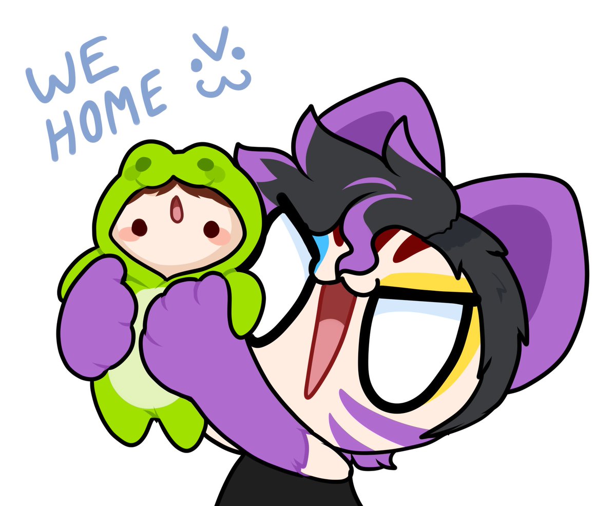 ✨🌞💜
WE HOME >:3c