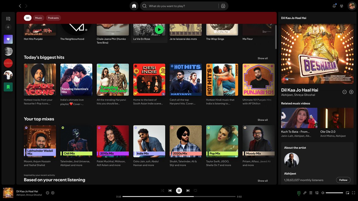 git_cuber's tweet image. Shifted to @SpotifyIndia from YouTube Music.

Good choice?