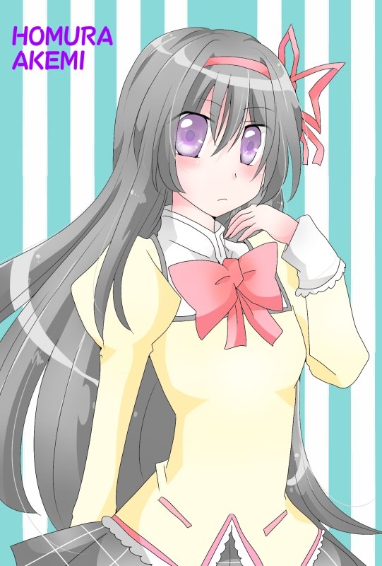 数億年前に描いたリボンほむ
 #魔法少女まどかマギカ