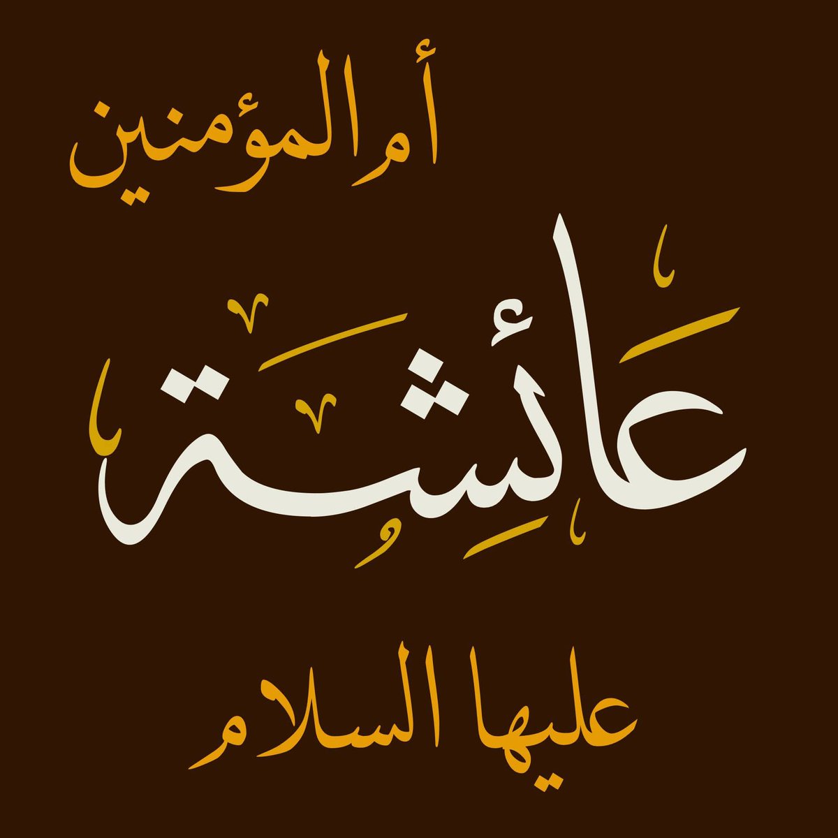 اللهم احشرنا مع ابو بكر وعمر وعثمان وعائشة رضي الله عنهم بعدد من قال آمين ❤️