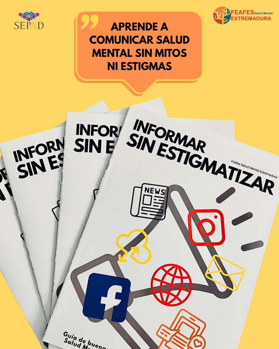 📷 Informar sin estigmatizar

Esta guía ofrece claves sencillas para comunicar con respeto, empatía y sin reproducir estigmas. 📷

Perfecta para profesionales de los medios, creadores de contenido y cualquier persona que quiera contribuir a una sociedad más consciente.