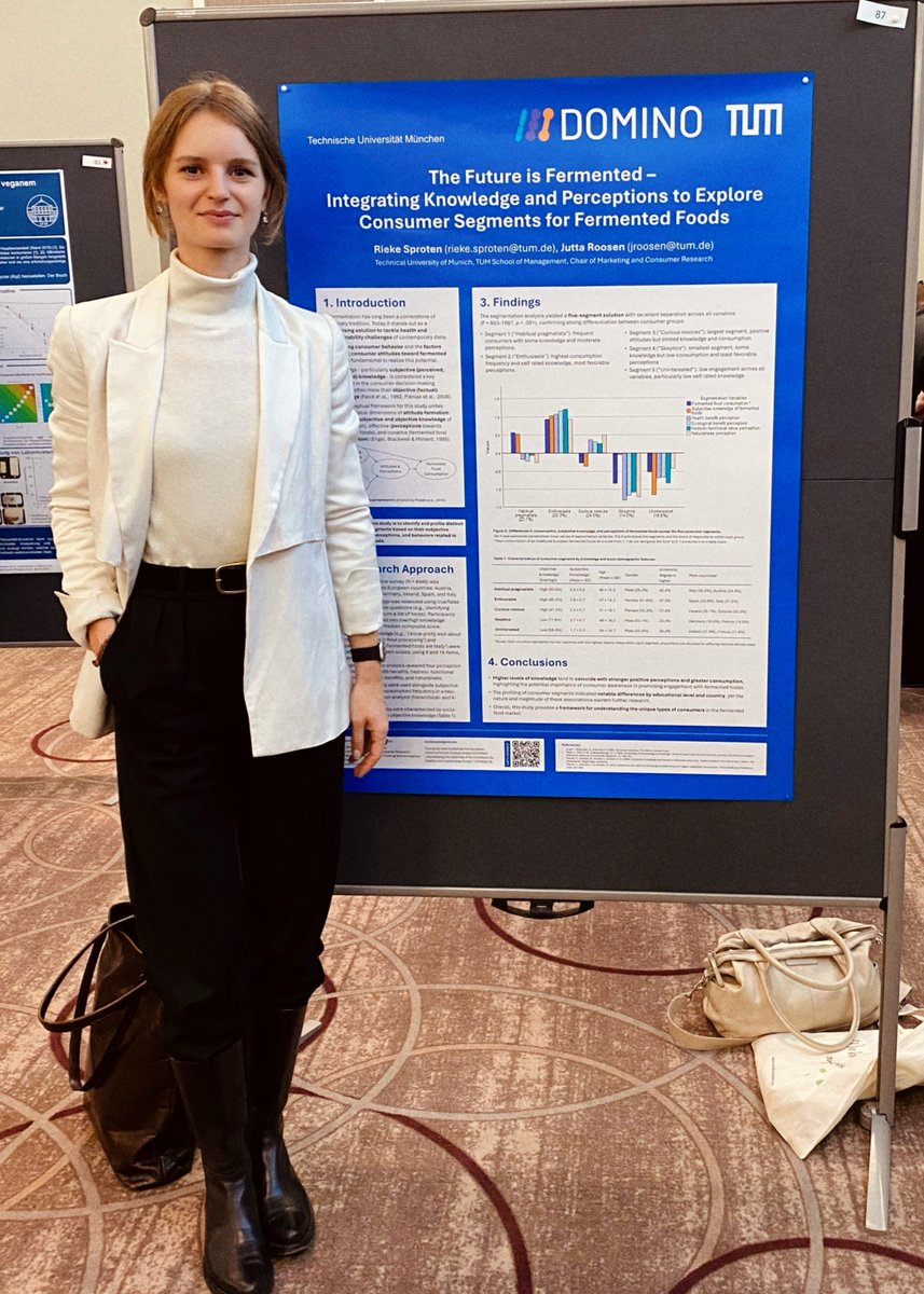 SciFoodHealth's tweet photo. #DominoEU research at #TowardsNewFoodSystems in Berlin!
👩‍🔬 PhD @sproten_rieke  showed that informed consumers value &amp; eat more #fermentedfoods.
📄 Learn more about consumer perceptions in the #DominoEU report:
👉 https://t.co/qOIXUQcN3Q https://t.co/2am8bJnBaR