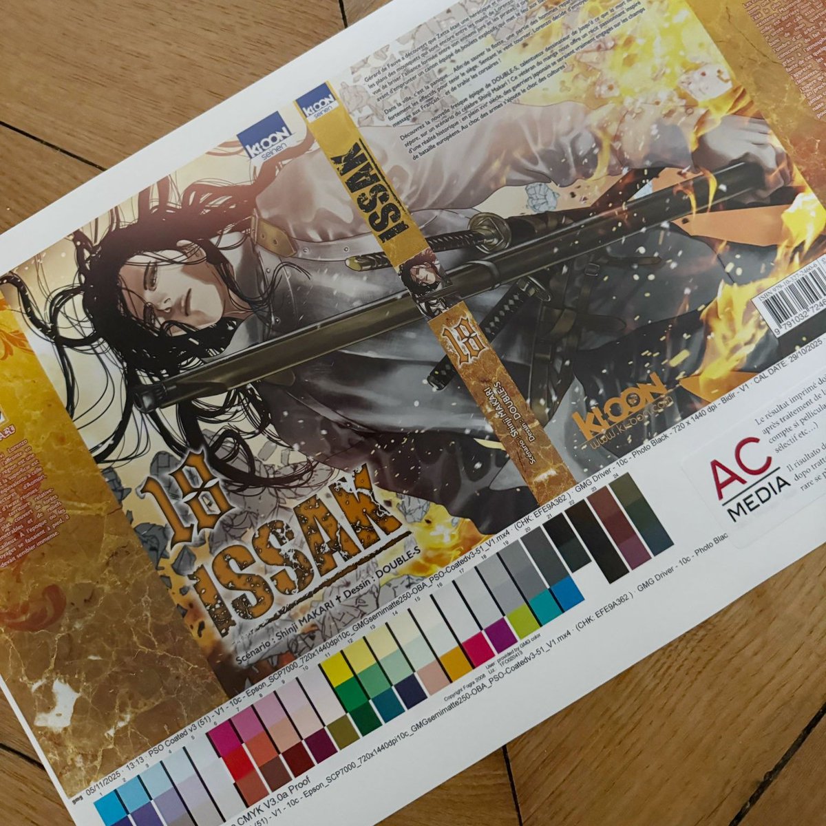 ki_oon_Editions's tweet image. À noter dans votre agenda : Le tome 18 d'"Issak" débarque le 22 janvier 2026 ! 🔥