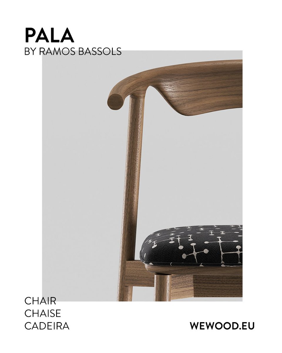 Designed by Ramos Bassols, the Pala chair is a perfect blend of practicality and comfort, designed for those who appreciate the warmth and character of wood. bit.ly/palachair
